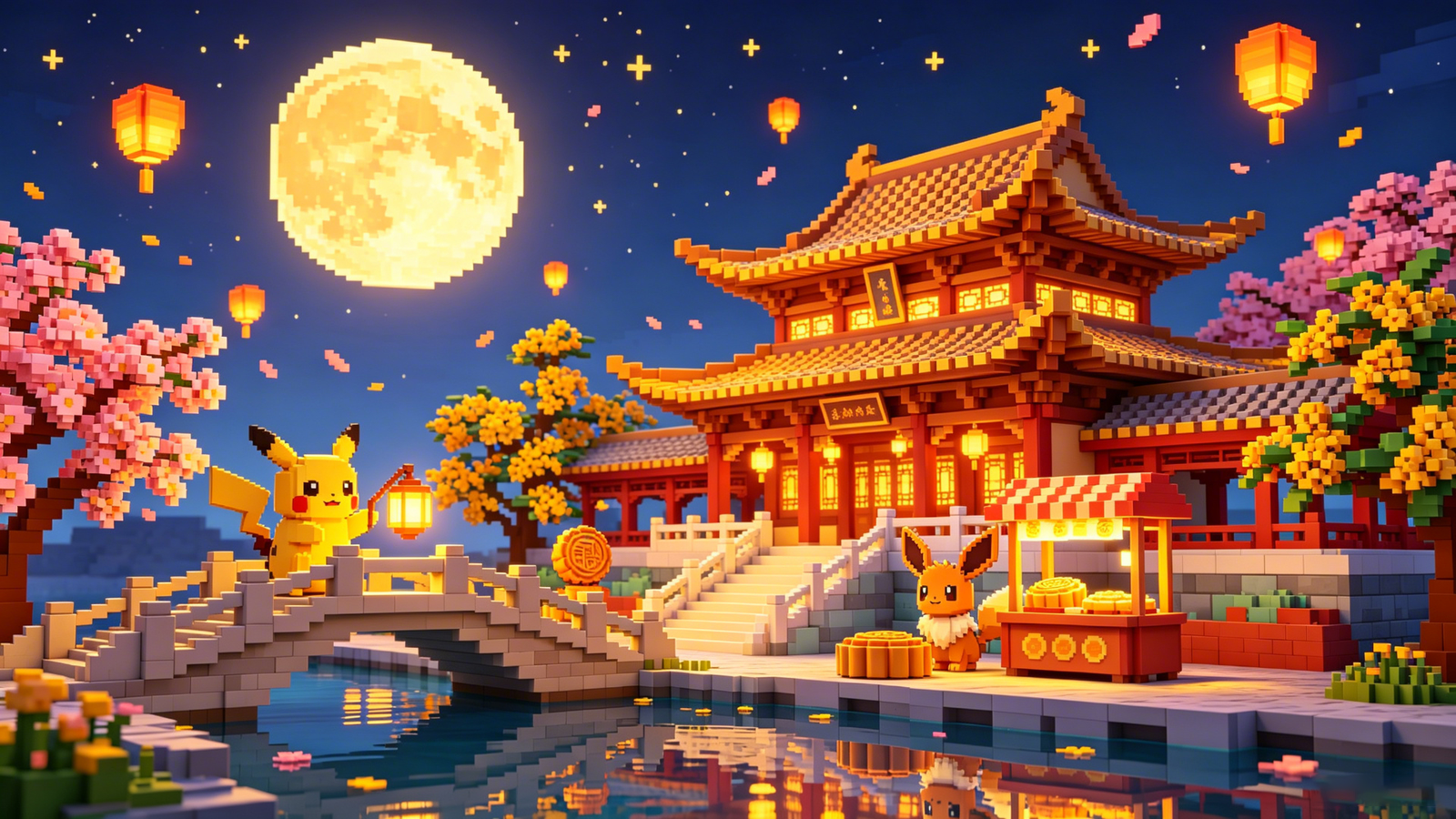 月兔筑梦 · 中秋建筑赛